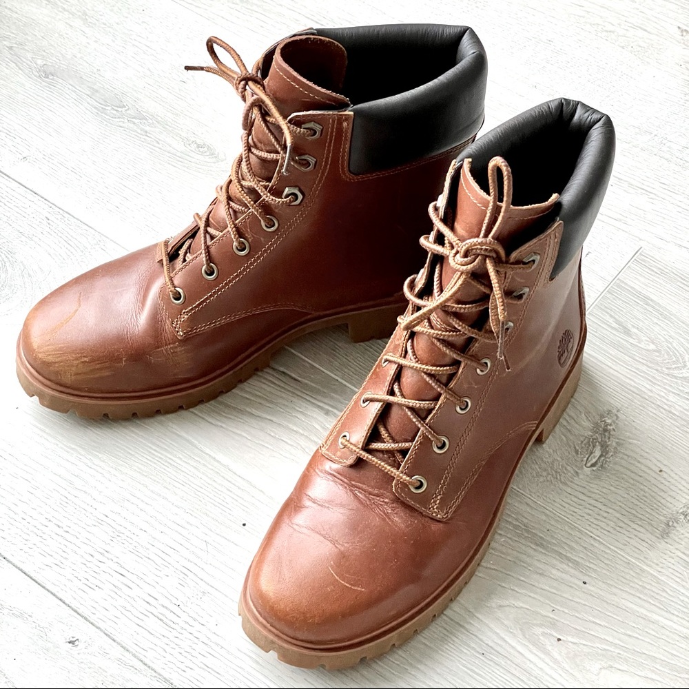 Timberlands worn once